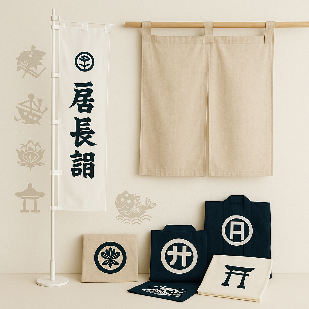 宣伝幟の依頼と暖簾の費用目安｜株式会社 松田染物店