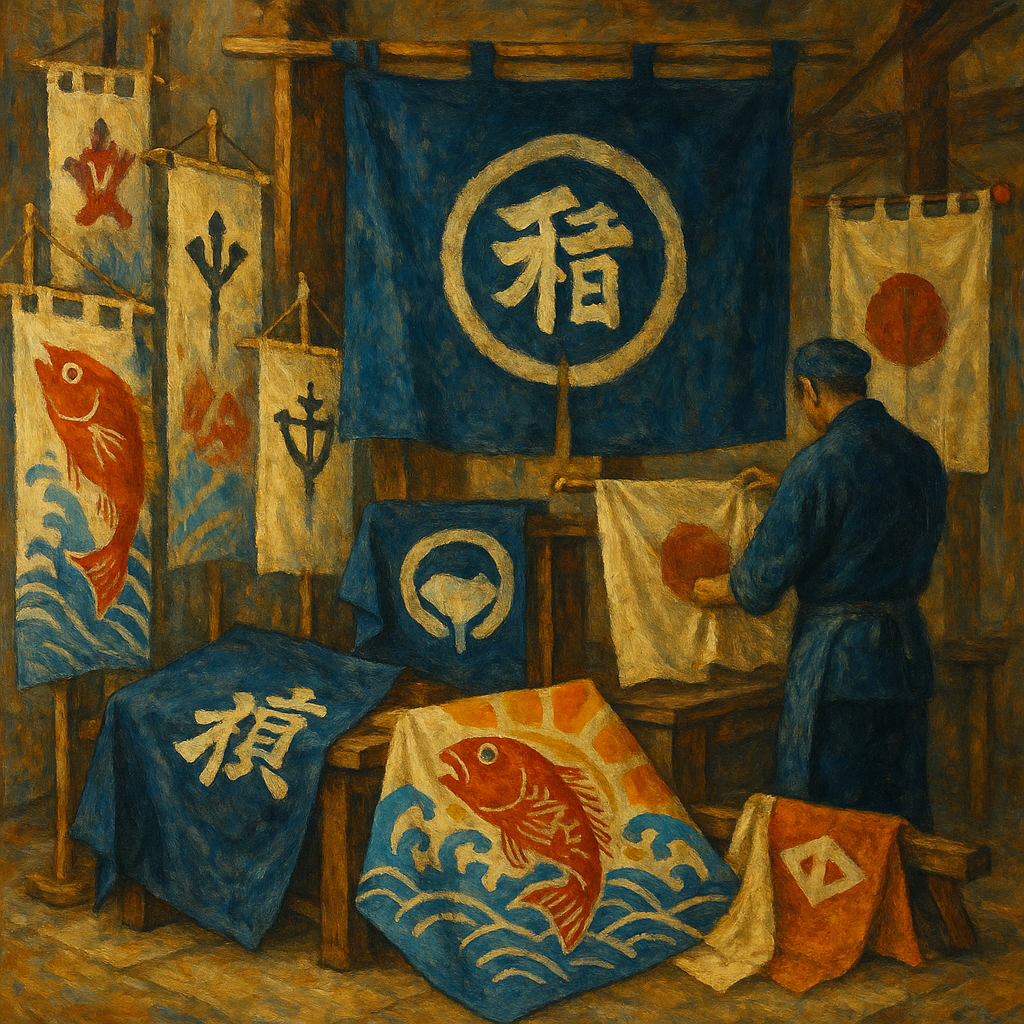 創業1702年の染物店が答える 宣伝幟 依頼と暖簾　費用の実例