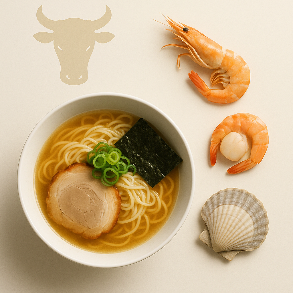 牛骨ラーメンと海の幸の妙味を探訪—株式会社 松田染物店