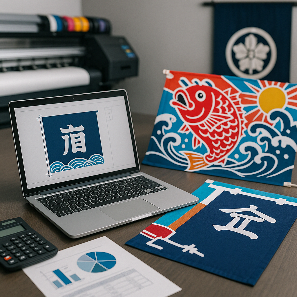 宣伝幟・暖簾の費用と旗制作の要点｜株式会社 松田染物店