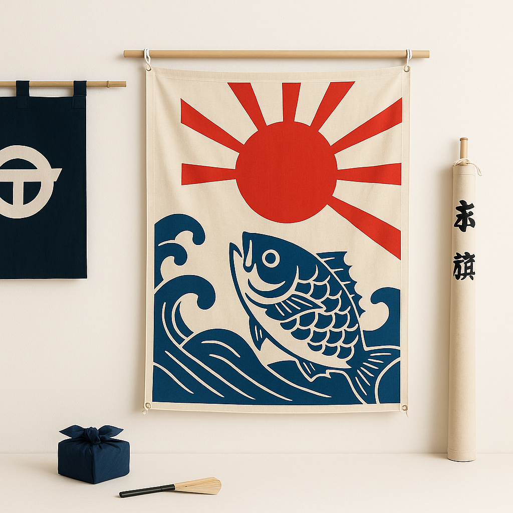 株式会社 松田染物店の大漁旗 90×135cm19,800円～